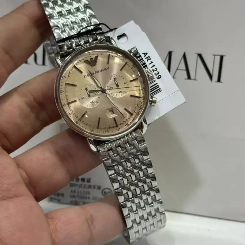 Emporio Armani Men Watch Aviator AR11239 - Image 14