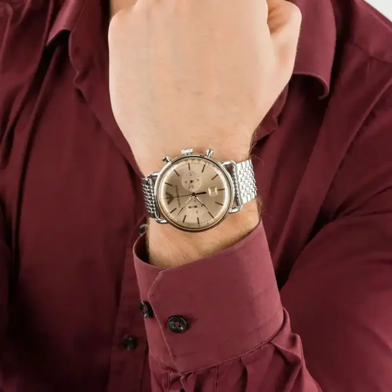 Emporio Armani Men Watch Aviator AR11239 - Image 8