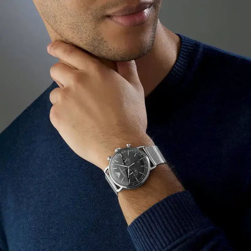 Emporio Armani Men's Watch Aviator AR11104 - Image 6