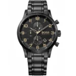 1513275-original-hugo-boss-men-watch-black-dial-metal-strap-egypt