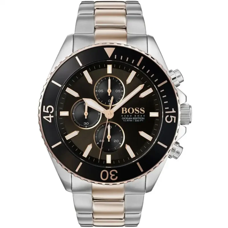 1513705-original-hugo-boss-men-watch-grey-dial-silver-rose-gold-metal-strap-egypt