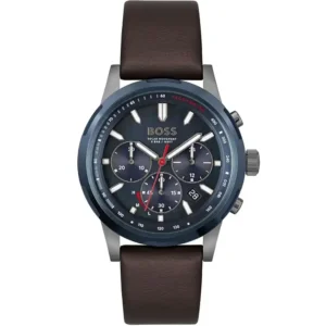 1514030-original-hugo-boss-men-watch-blue-dial-brown-leather-strap-egypt