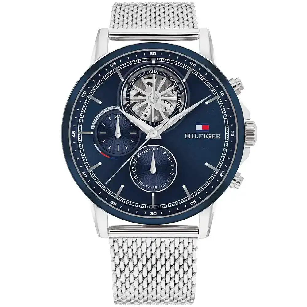 1710609-original-tommy-hilfiger-men-watch-blue-dial-silver-mesh-strap-stewart-egypt