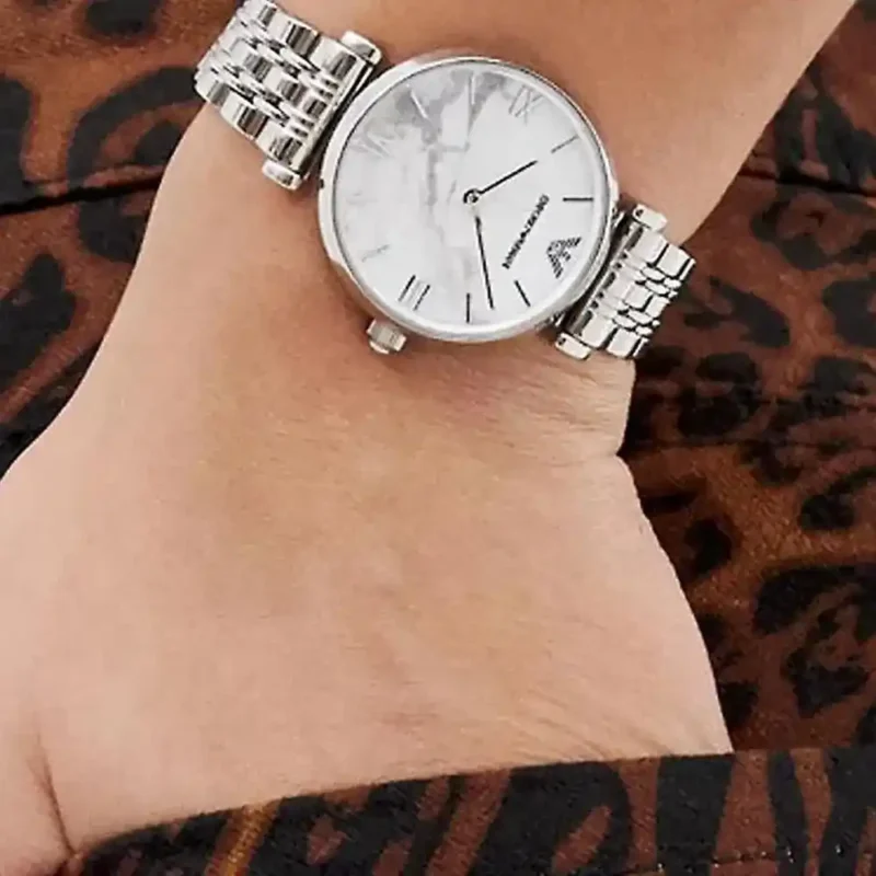 Emporio Armani Ladies Watch Gianni T-Bar AR11170 - Image 12