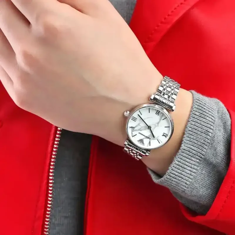 Emporio Armani Ladies Watch Gianni T-Bar AR11170 - Image 13