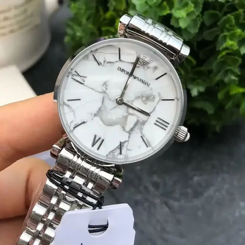 Emporio Armani Ladies Watch Gianni T-Bar AR11170 - Image 7