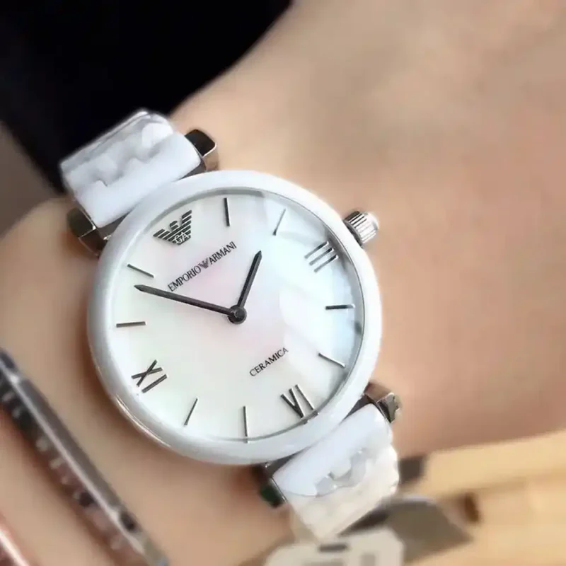 Emporio Armani Ladies Watch Gianni T-Bar AR1485 - Image 10