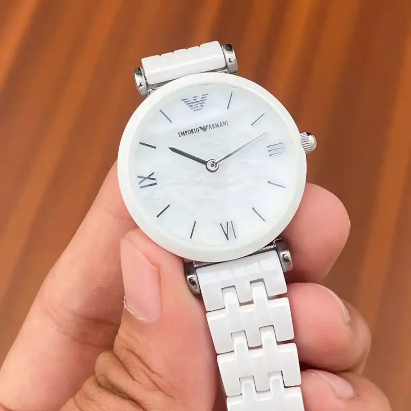 Emporio Armani Ladies Watch Gianni T-Bar AR1485 - Image 8