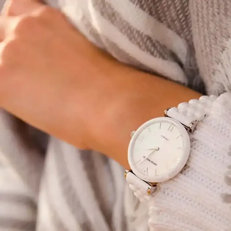 Emporio Armani Ladies Watch Gianni T-Bar AR1485 - Image 9