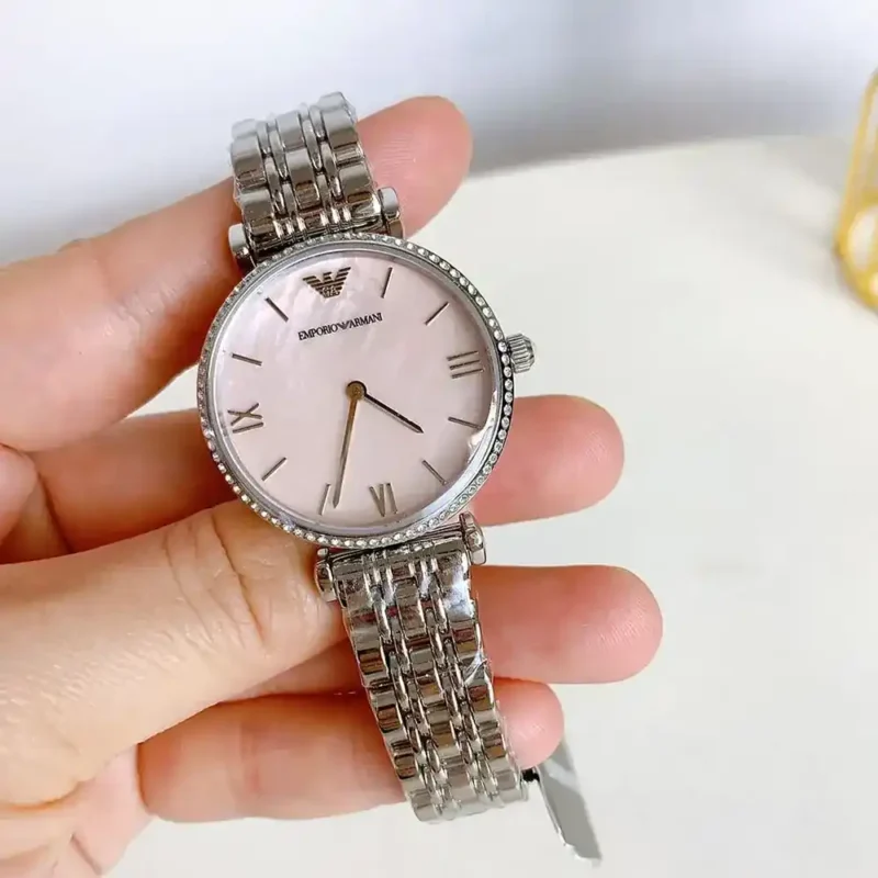 Emporio Armani Ladies Watch Gianni T-Bar AR1779 - Image 10