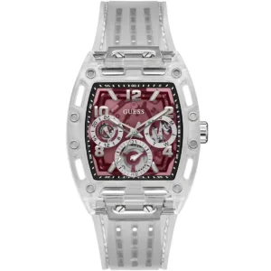 gw0499g9-original-guess-watch-men-square-burgundy-dial-rubber-transparent-strap-quartz-battery-analog-phoenix-egypt