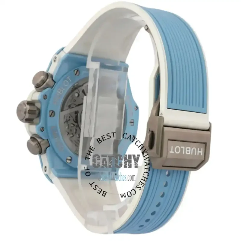 Hublot Watch Big Bang Sky Blue Ceramic Unisex - Image 10