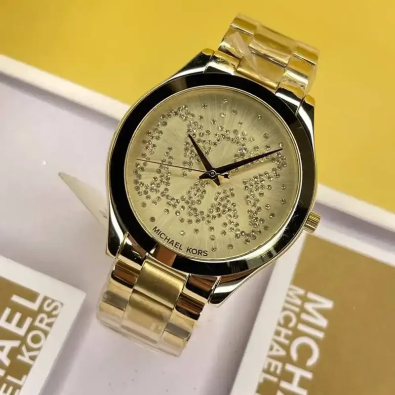 Michael Kors Ladies Watch Runway Slim MK3590 - Image 9