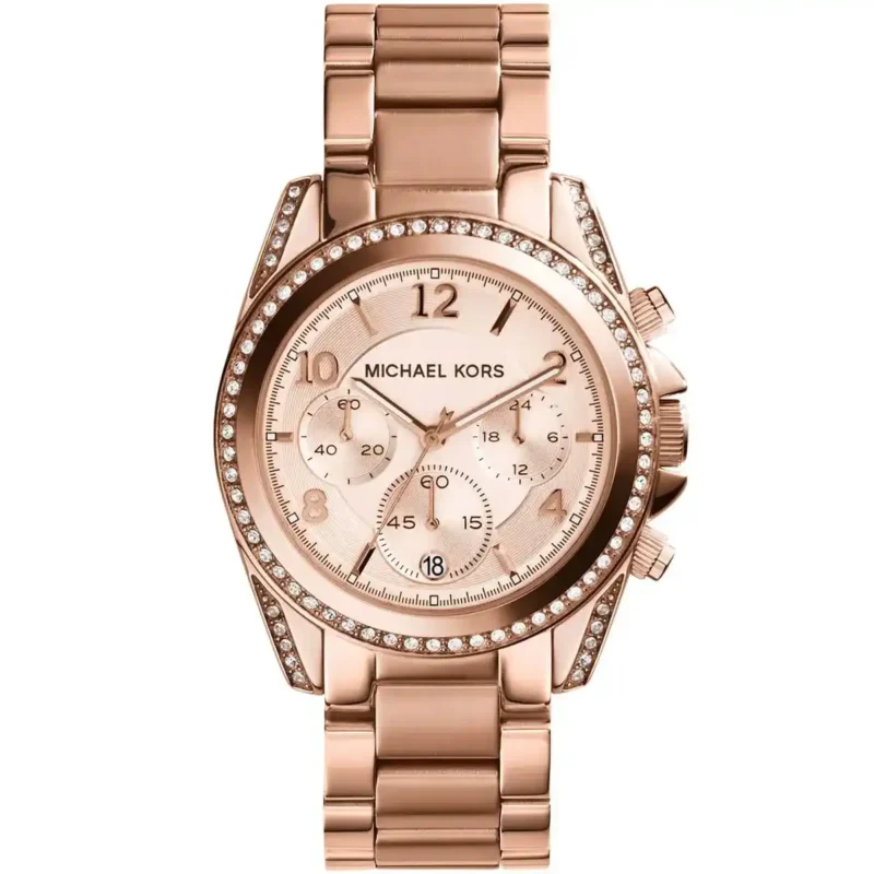 mk5263-original-michael-kors-chronograph-watch-women-rose-gold-dial-metal-stainless-steel-golden-strap-quartz-battery-analog-blair-crystals-egypt