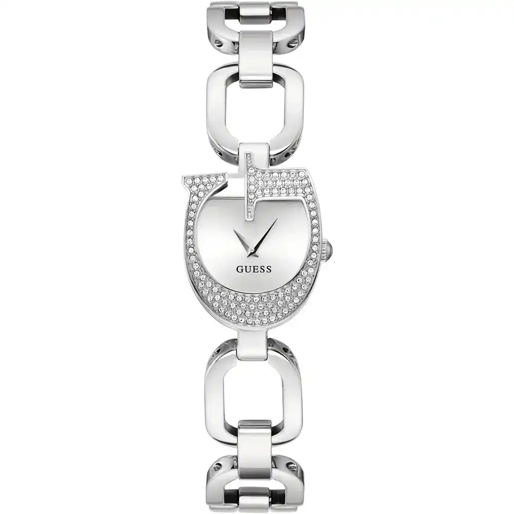 original-woman-guess-gia-gw0683l1-watch-silver-dial-metal-strap-new-collection-in-egypt