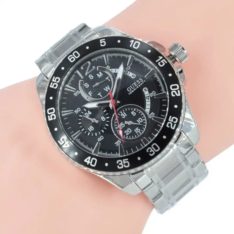 Original Guess Men's Watch Jet W0797G2 - Image 5