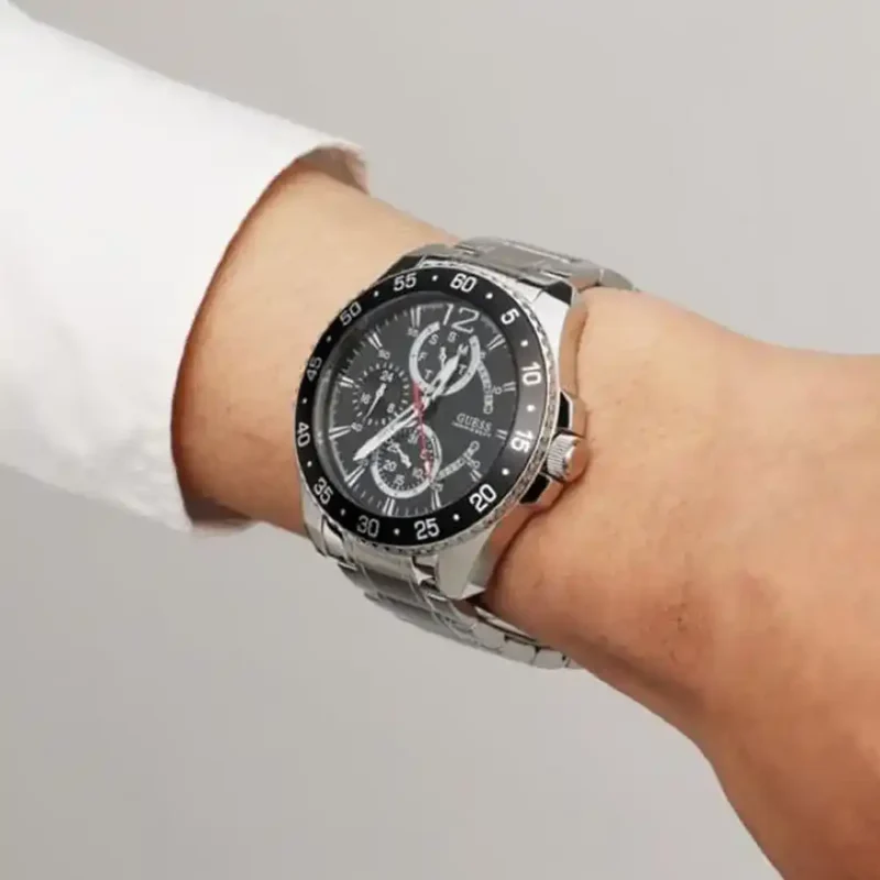 Original Guess Men's Watch Jet W0797G2 - Image 8