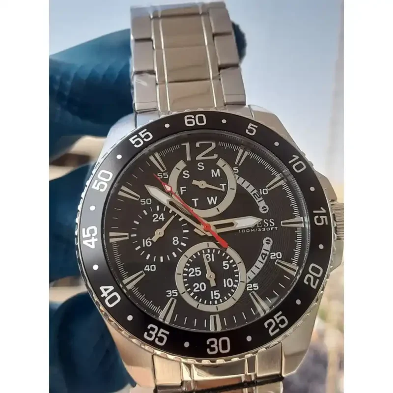 Original Guess Men's Watch Jet W0797G2 - Image 9