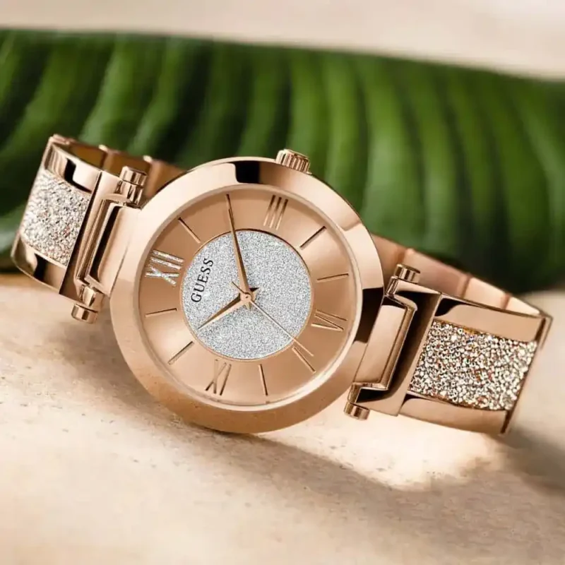 Original Guess Ladies Watch Aurora W1288L3 - Image 5