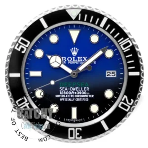 wall-clock-rolex-watcj-black-blue-dial-in-egypt