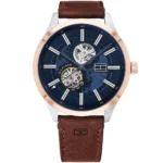 1791642-original-tommy-hilfiger-watch-men-blue-dial-leather-brown-strap-automatic-analog-three-hand-spencer-egypt