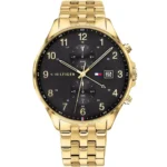 1791708-original-tommy-hilfiger-watch-men-black-dial-metal-seel-gold-strap-battery-west-egypt