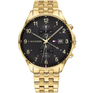 1791708-original-tommy-hilfiger-watch-men-black-dial-metal-seel-gold-strap-battery-west-egypt