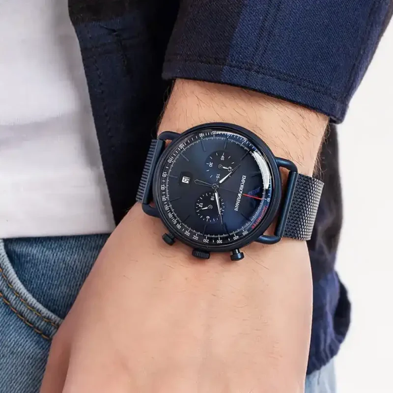 Emporio Armani Men Watch Aviator AR11289 - Image 13