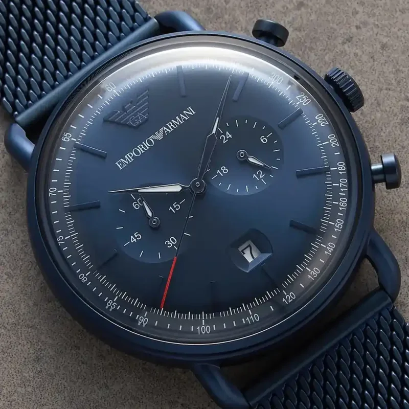 Emporio Armani Men Watch Aviator AR11289 - Image 14