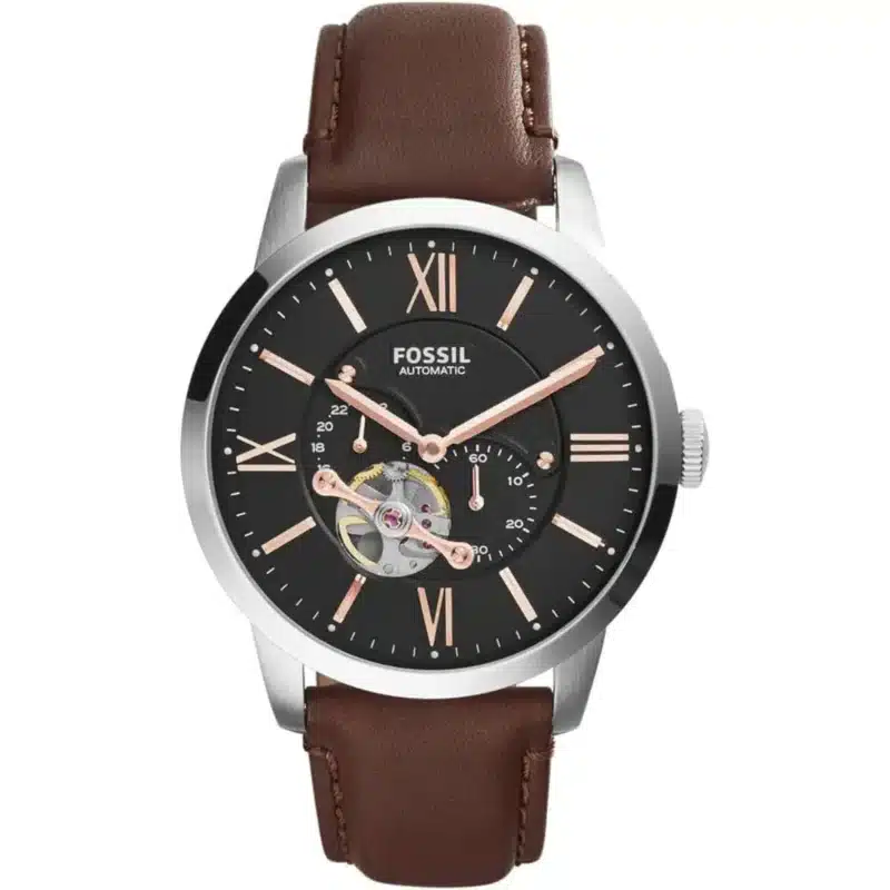 fossil-townsman-mechanical-black-dial-brown-leather-men_s-watch-me3061-automatic-egypt