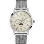 guess-w0871g4-delancy-original-men-watch-off-white-dial-silver-mesh-metal-strap-moon-egypt