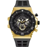gw0325g1-original-guess-men-watch-new-models-2025-black-dial-rubber-strap-gold-case-egypt