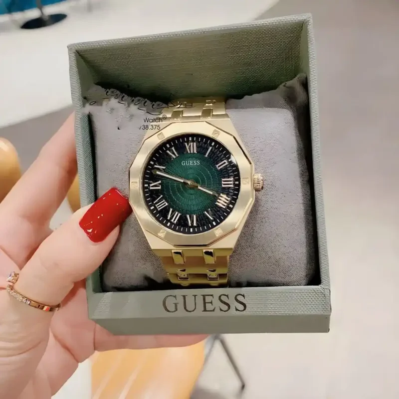 Guess Men's Watch Gold Tone GW0575G2 - Image 11