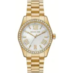 mk1079-original-watch-chronograph-woman-michael-kors-lexington-white-dial-gold-metal-strap-three-hand-egypt
