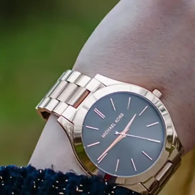 Michael Kors Ladies Watch Slim Runway MK3181 - Image 14