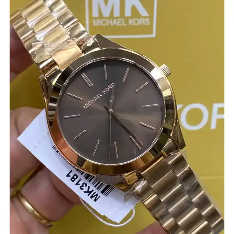 Michael Kors Ladies Watch Slim Runway MK3181 - Image 16