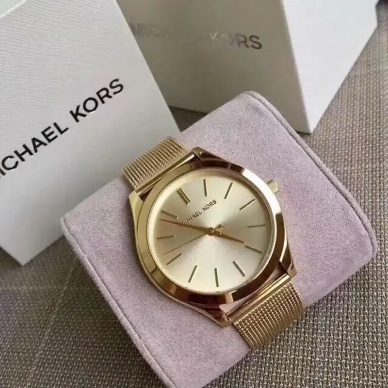 Michael Kors Ladies Watch Runway Slim MK3282 - Image 10