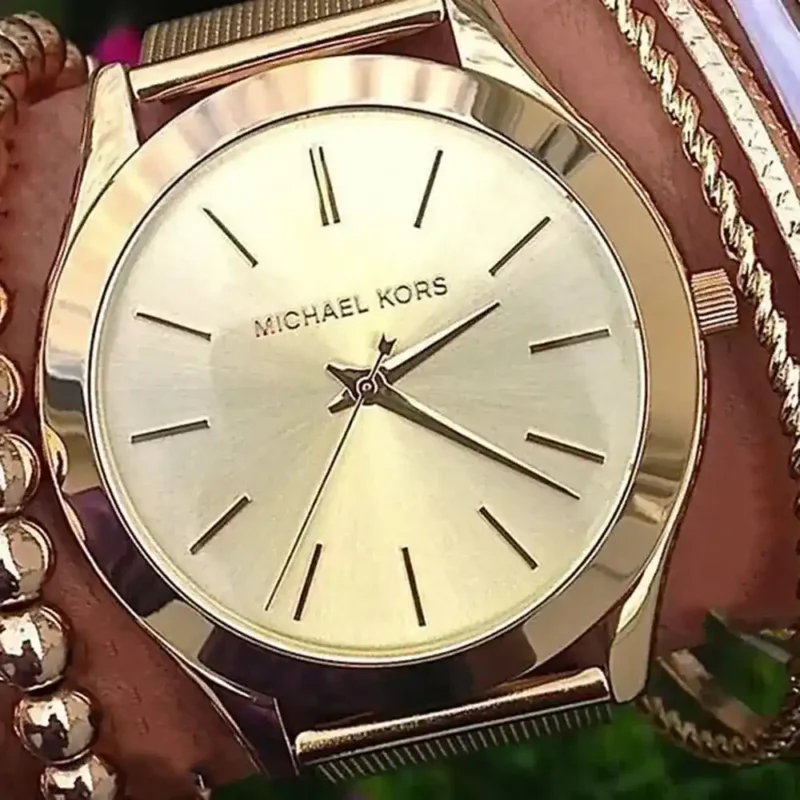 Michael Kors Ladies Watch Runway Slim MK3282 - Image 8