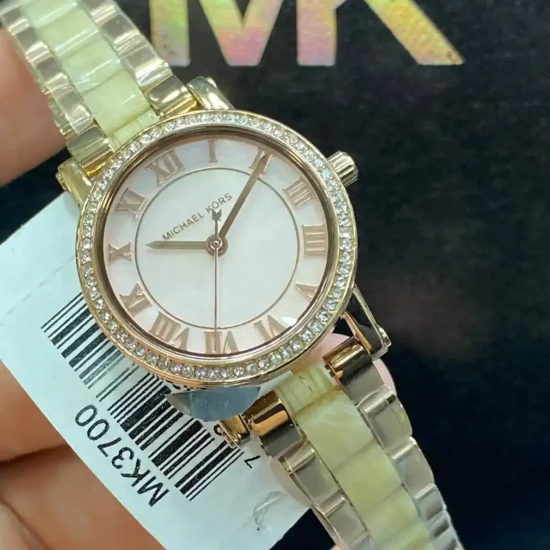 Michael Kors Ladies Watch Petite Norie MK3700 - Image 5