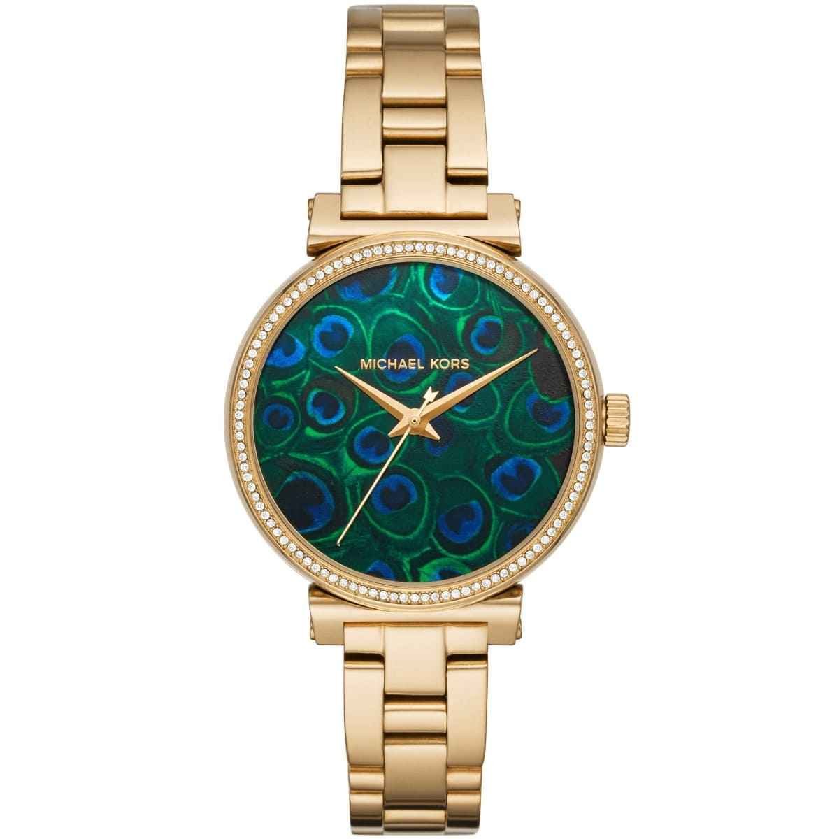 mk3946-original-michael-kors-watch-women-gold-metal-strap-blue-green-dial-color-water-proof-sofie-egypt