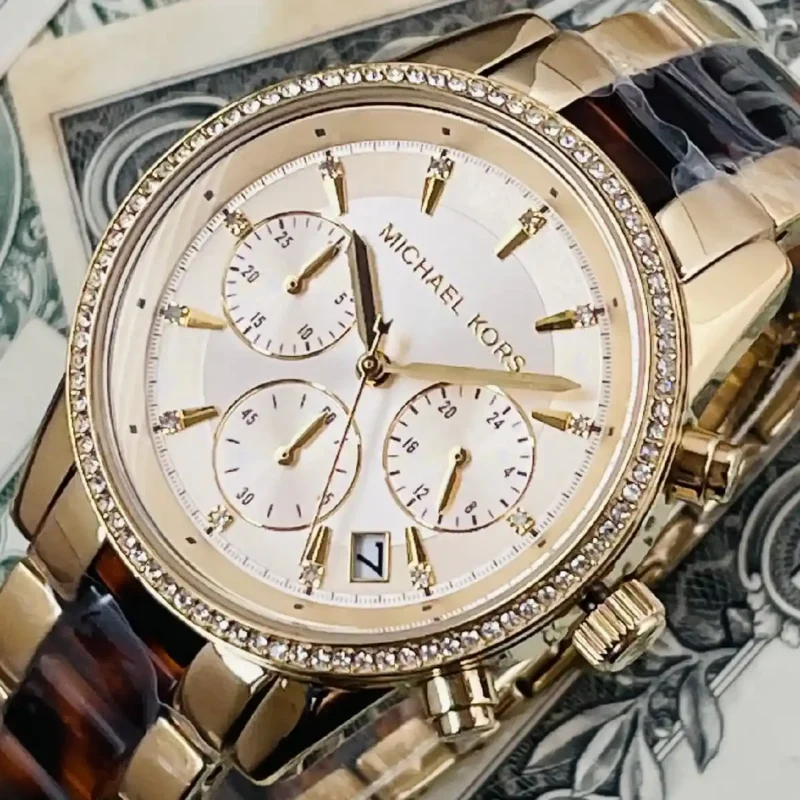 Michael Kors Ladies Watch Ritz MK6322 - Image 11