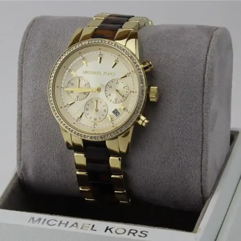 Michael Kors Ladies Watch Ritz MK6322 - Image 13
