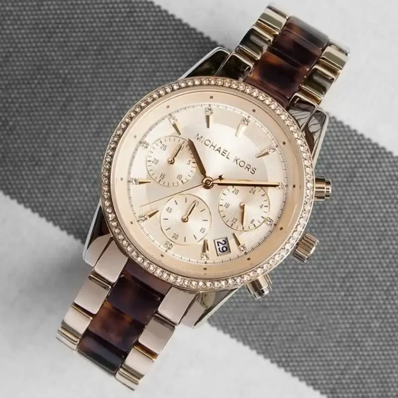 Michael Kors Ladies Watch Ritz MK6322 - Image 9