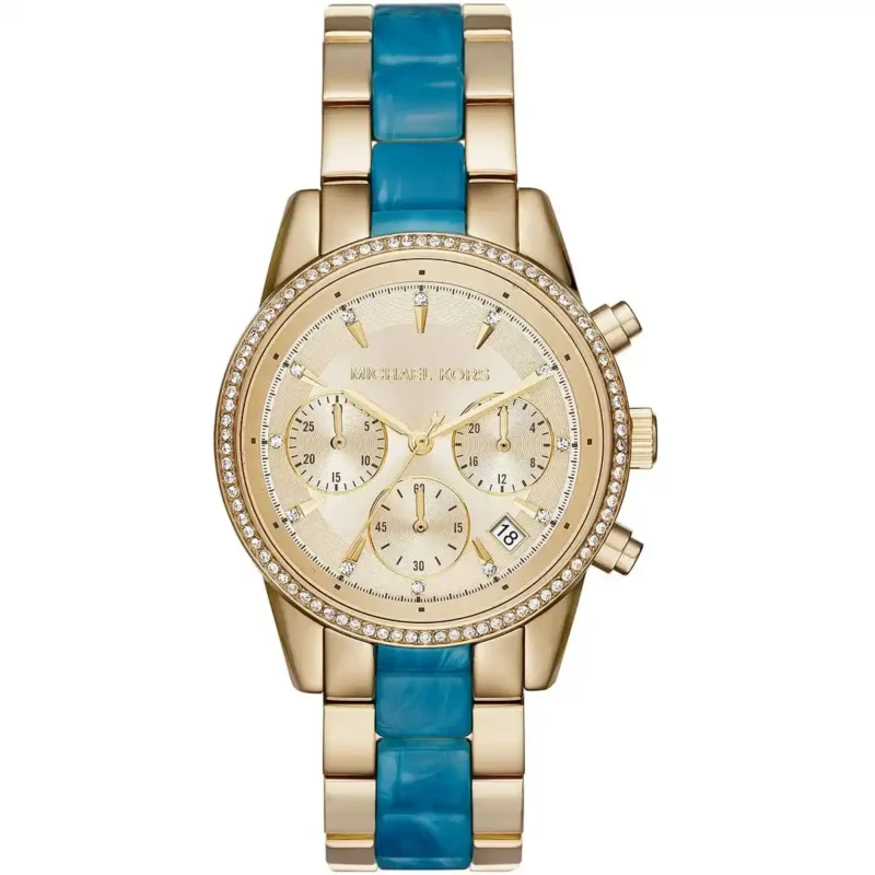 mk6328-original-michael-kors-watch-women-gold-dial-multi-blue-golden-strap-quartz-battery-analog-ritz-egypt