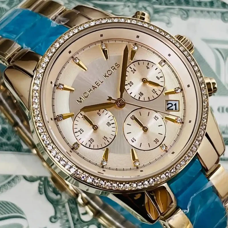 Michael Kors Ladies Watch Ritz MK6328 - Image 10