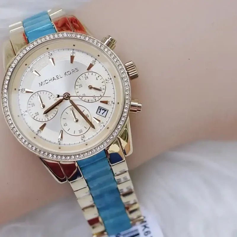 Michael Kors Ladies Watch Ritz MK6328 - Image 12