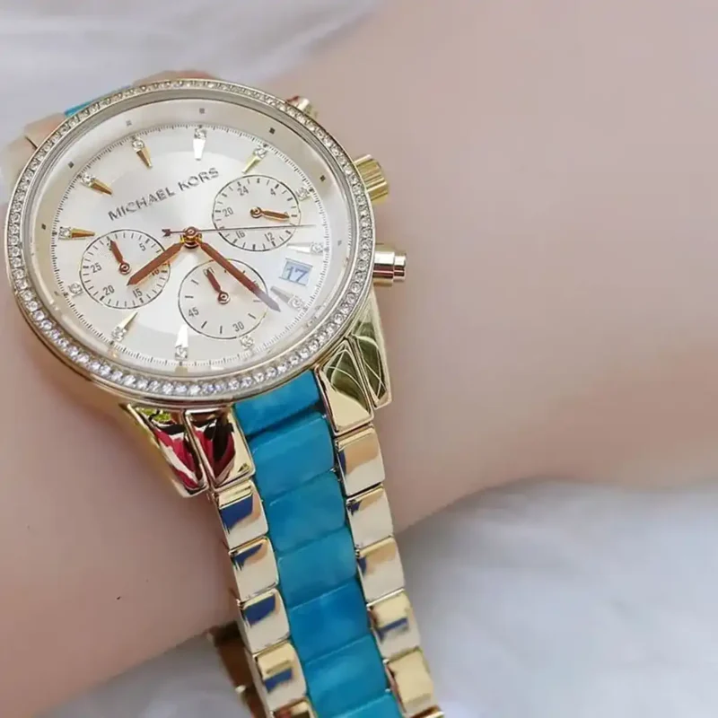 Michael Kors Ladies Watch Ritz MK6328 - Image 13