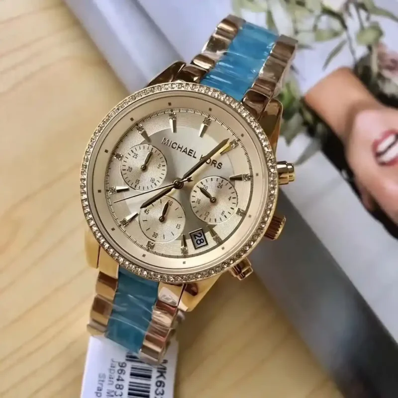 Michael Kors Ladies Watch Ritz MK6328 - Image 14