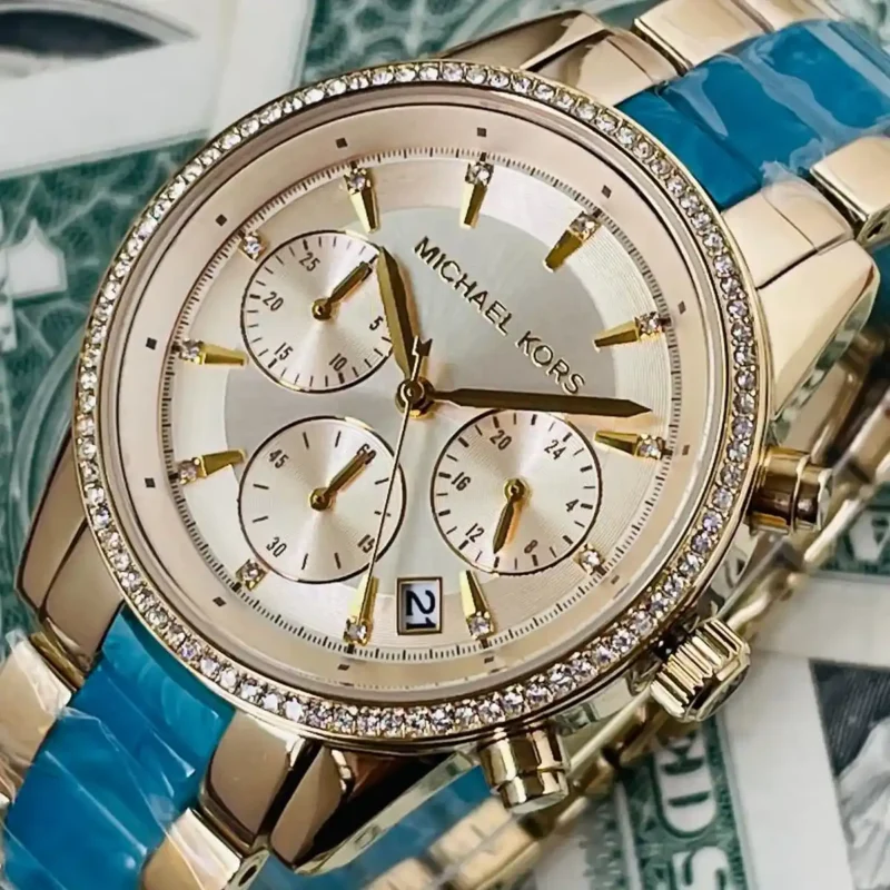 Michael Kors Ladies Watch Ritz MK6328 - Image 9