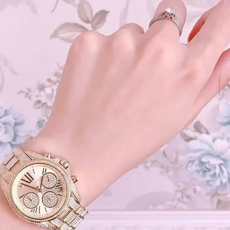 Michael Kors Ladies Watch Bradshaw MK6494 - Image 10